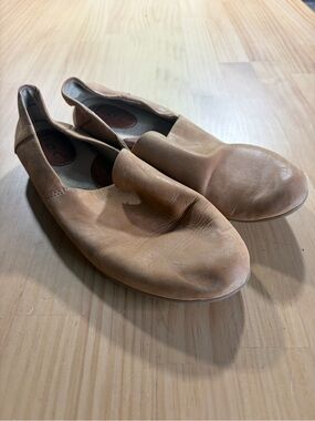 b.o.c. Tan Leather Slip-On Loafers A16
